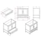 Alaterre Furniture Williamsburg 3pc Wooden Bthrm Vanity Set - 36-in. L Vanity, 30-in. L Mirror, 25-in. Wall Shelf, Gry AVAN360040BB - alternate 6
